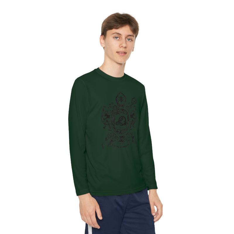 LD Crown Holder Youth Long Sleeve Competitor Tee