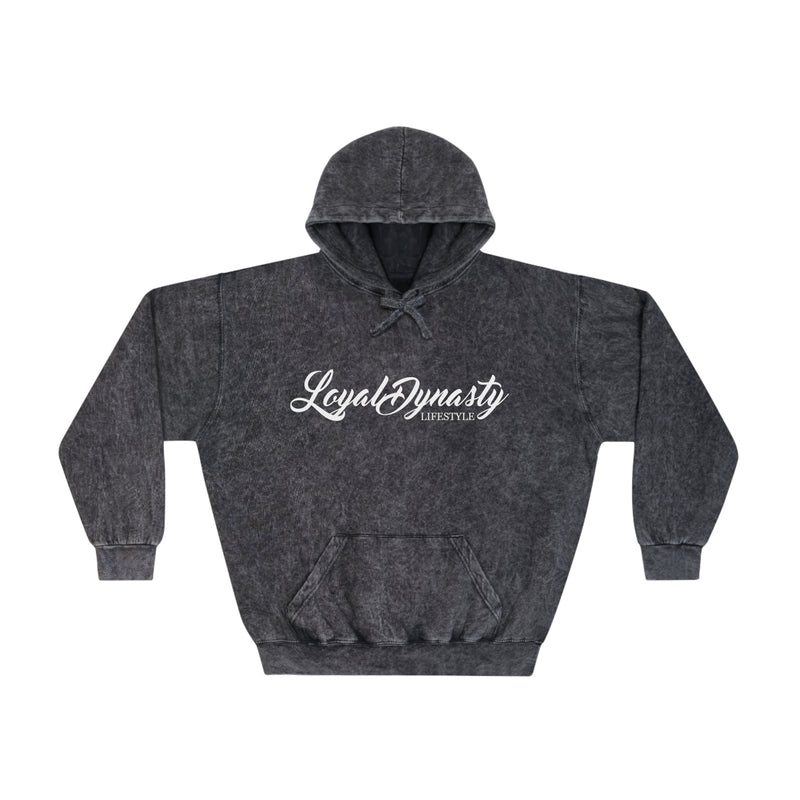 LD Script & Guardian Angels Unisex Mineral Wash Hoodie