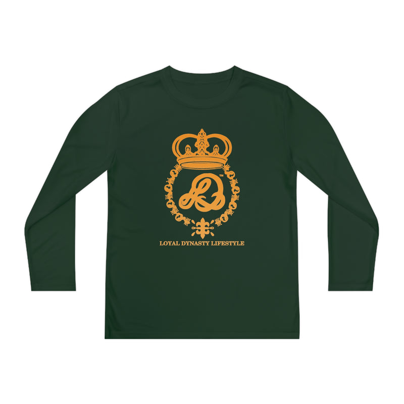 LD Trademark Logo Youth Long Sleeve Competitor Tee