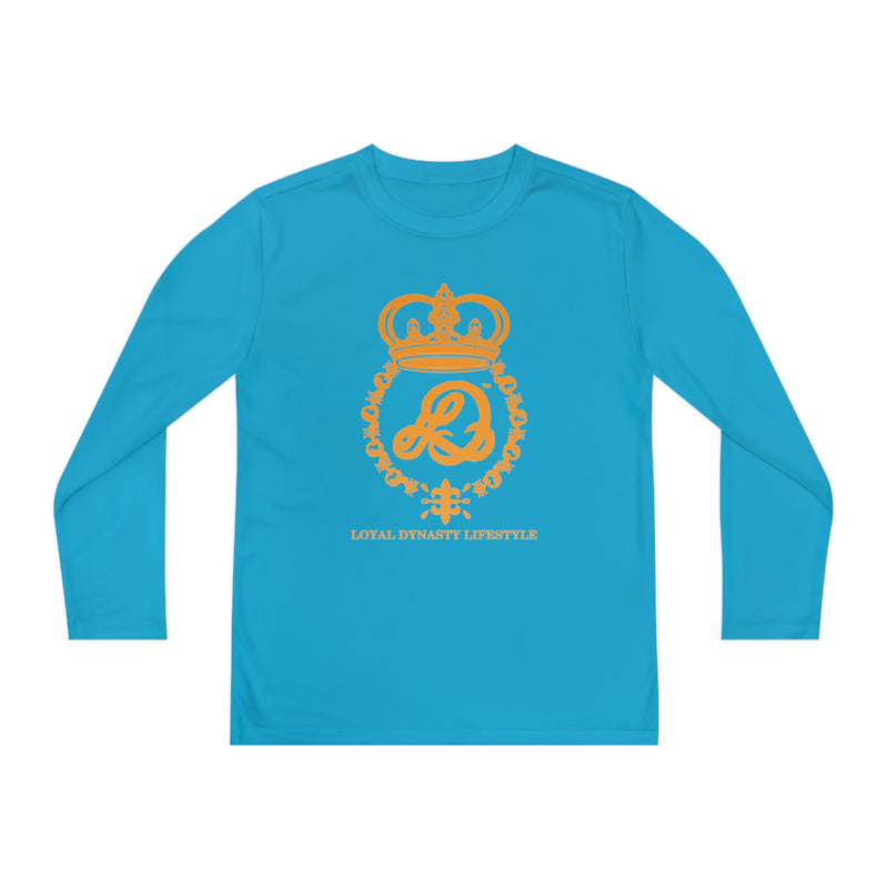 LD Trademark Logo Youth Long Sleeve Competitor Tee