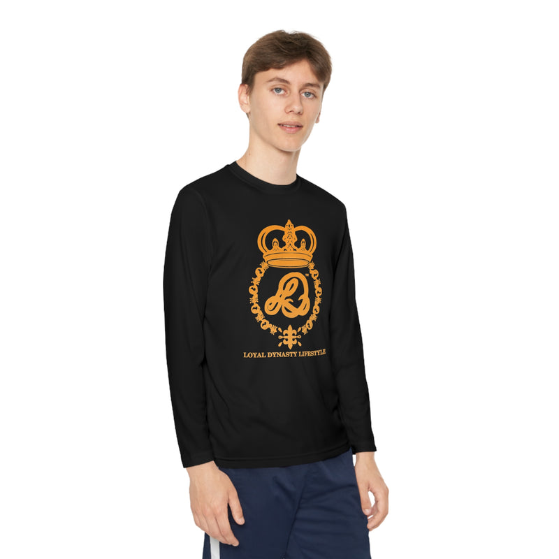 LD Trademark Logo Youth Long Sleeve Competitor Tee