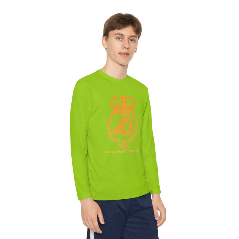 LD Trademark Logo Youth Long Sleeve Competitor Tee