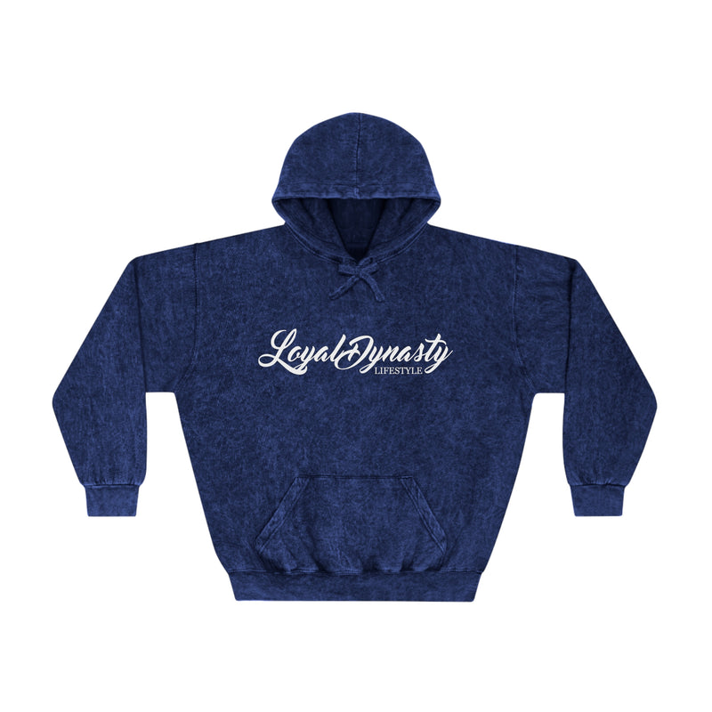 LD Script & Guardian Angels Unisex Mineral Wash Hoodie