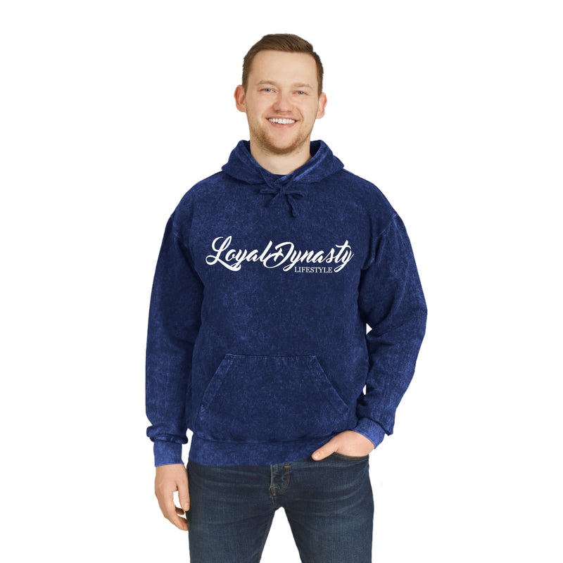 LD Script & Guardian Angels Unisex Mineral Wash Hoodie