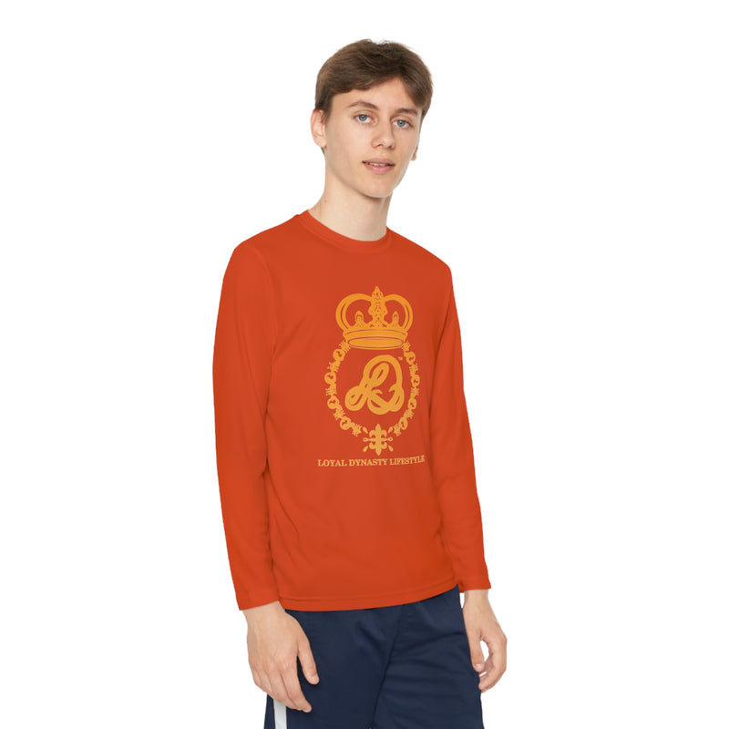 LD Trademark Logo Youth Long Sleeve Competitor Tee