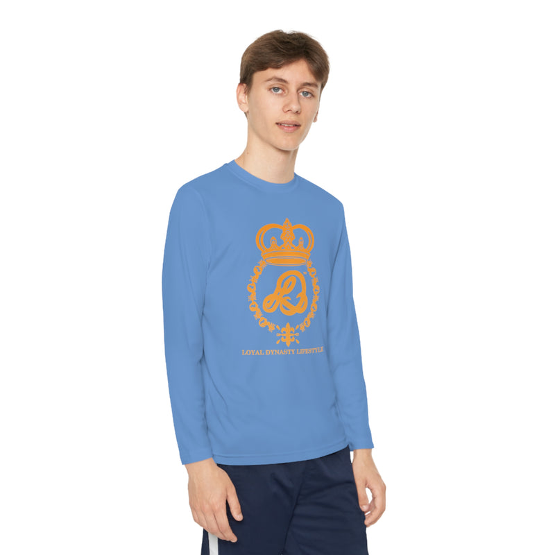 LD Trademark Logo Youth Long Sleeve Competitor Tee