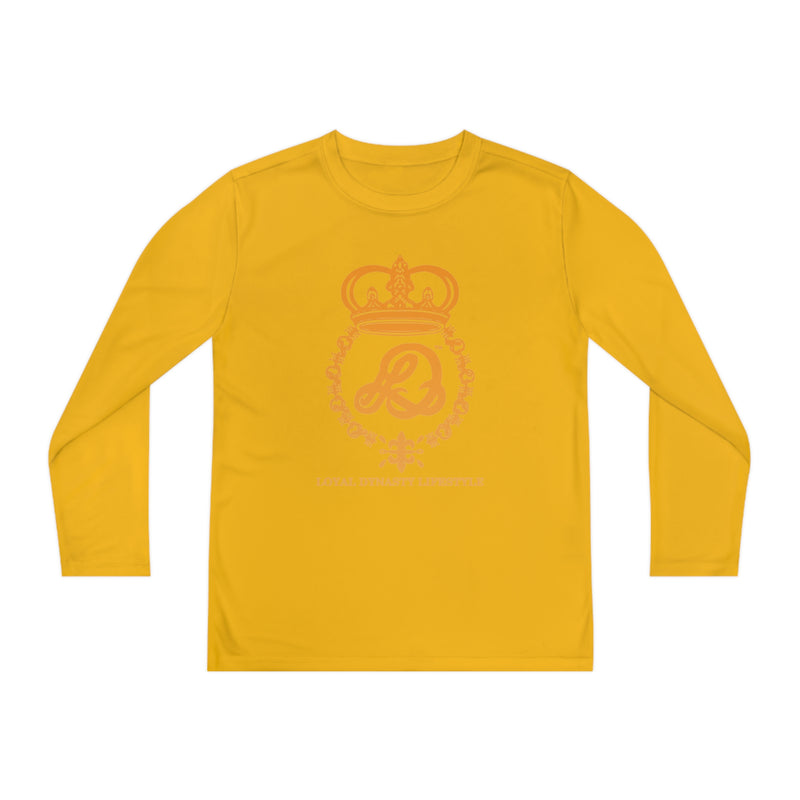 LD Trademark Logo Youth Long Sleeve Competitor Tee