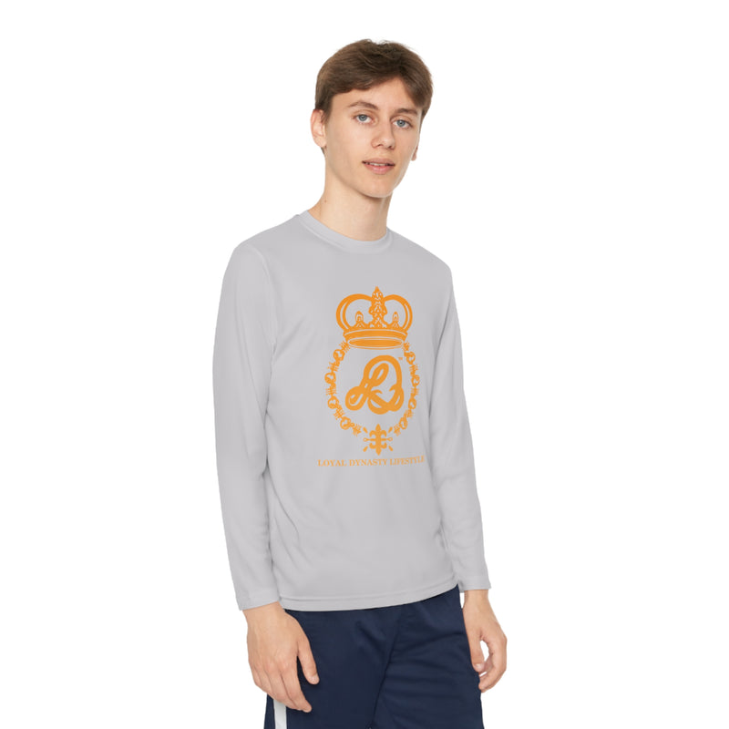 LD Trademark Logo Youth Long Sleeve Competitor Tee