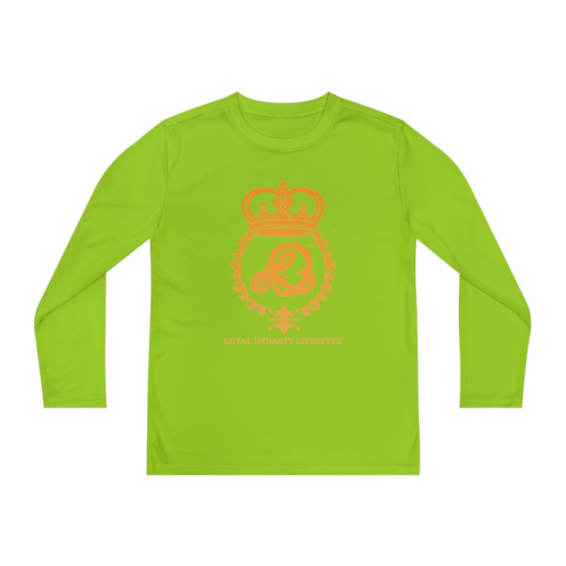 LD Trademark Logo Youth Long Sleeve Competitor Tee