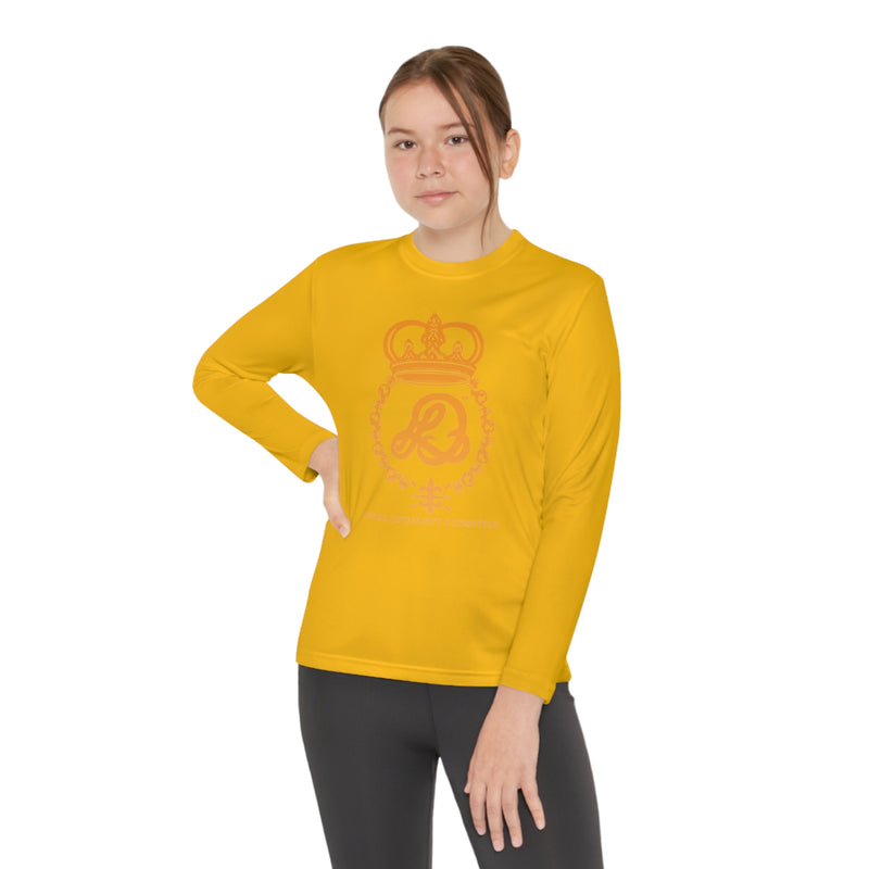 LD Trademark Logo Youth Long Sleeve Competitor Tee