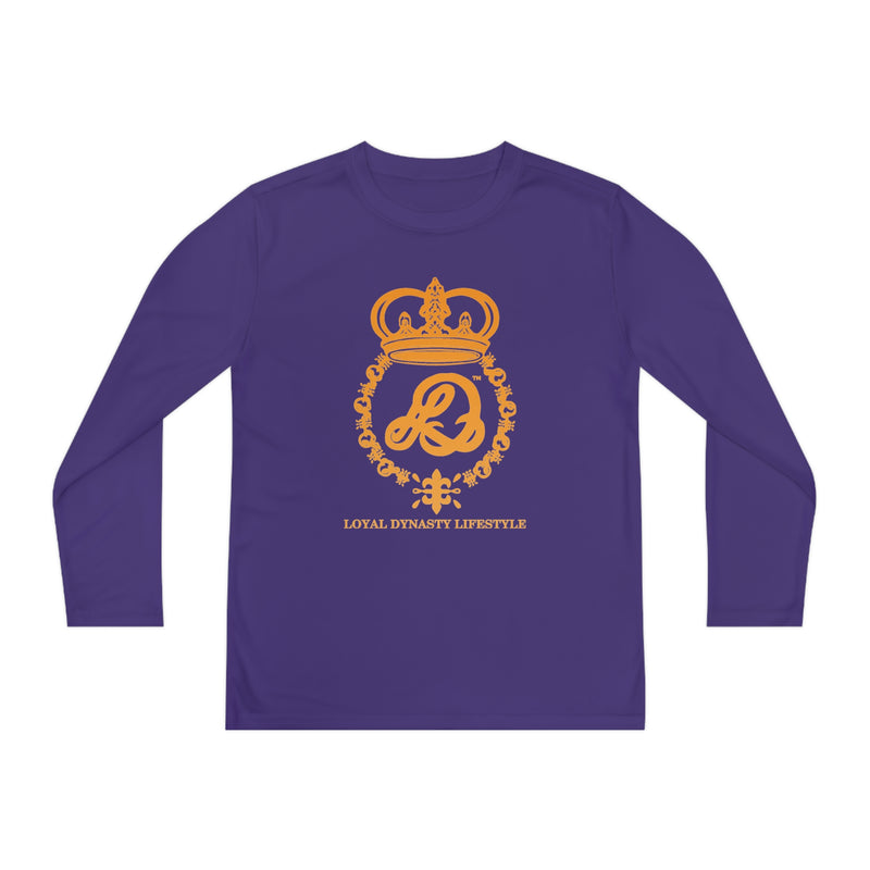 LD Trademark Logo Youth Long Sleeve Competitor Tee