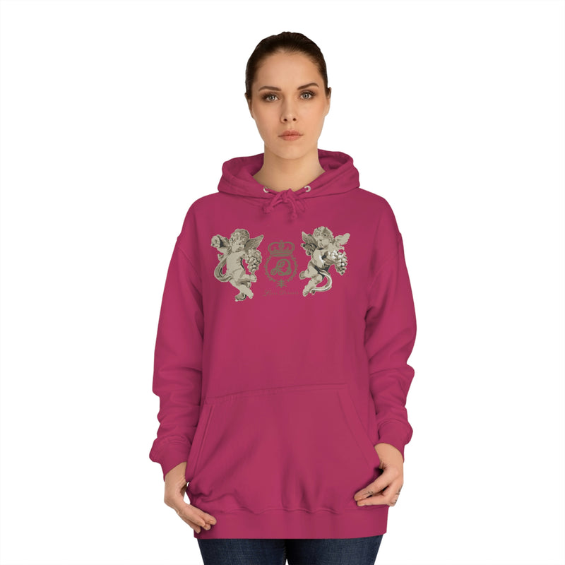 LD Guardian Angels & Crown Holder Unisex College Hoodie