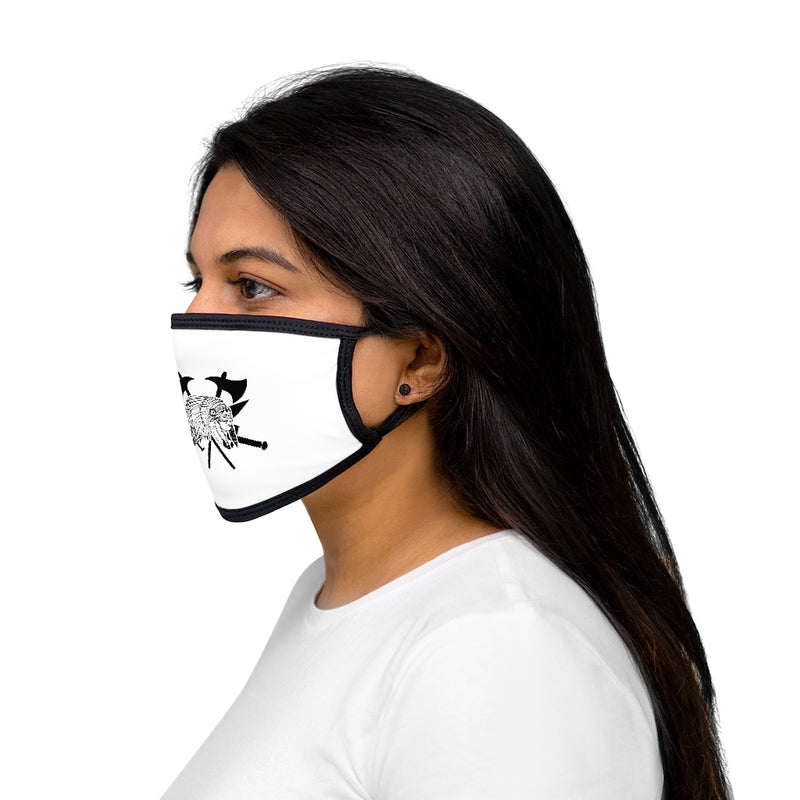 Loyal Tribe Mixed-Fabric Face Mask