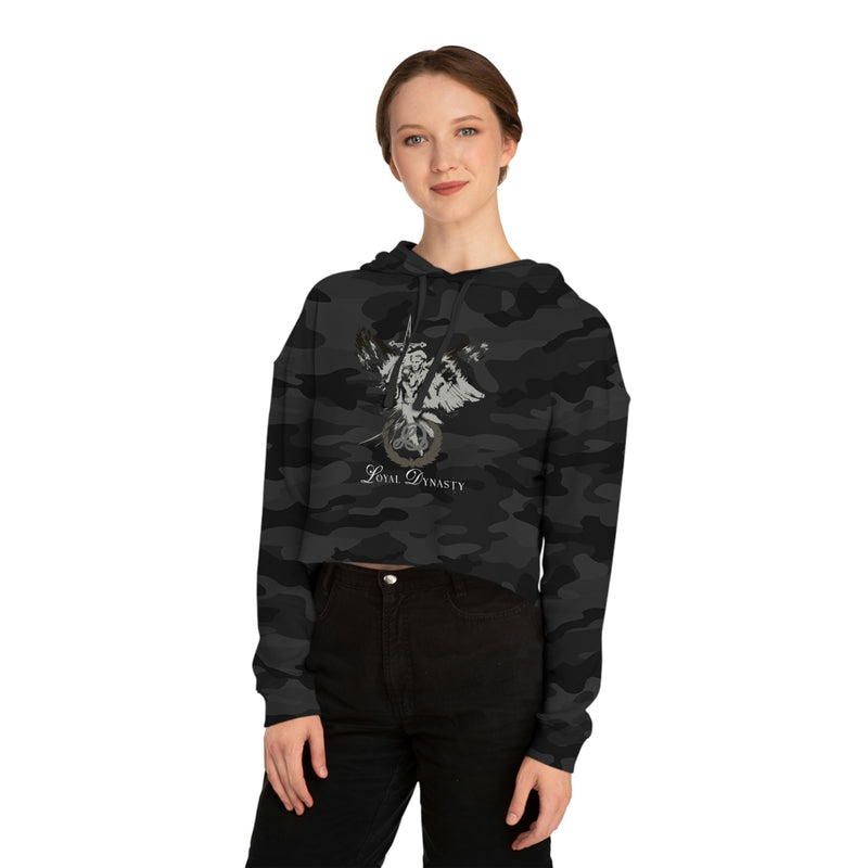 LD Shield of Honor Women’s Cropped Hooded Sweatshirt