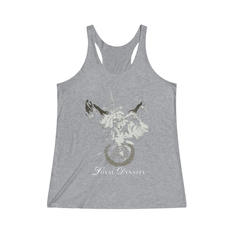 LD Guardian Angel Women's Tri-Blend Racerback Tank