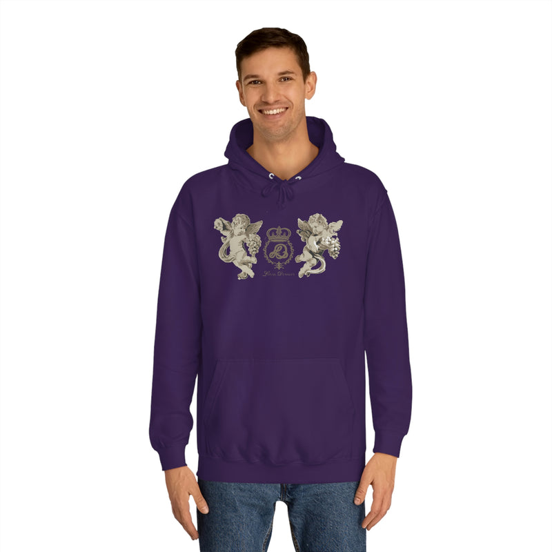 LD Guardian Angels & Crown Holder Unisex College Hoodie