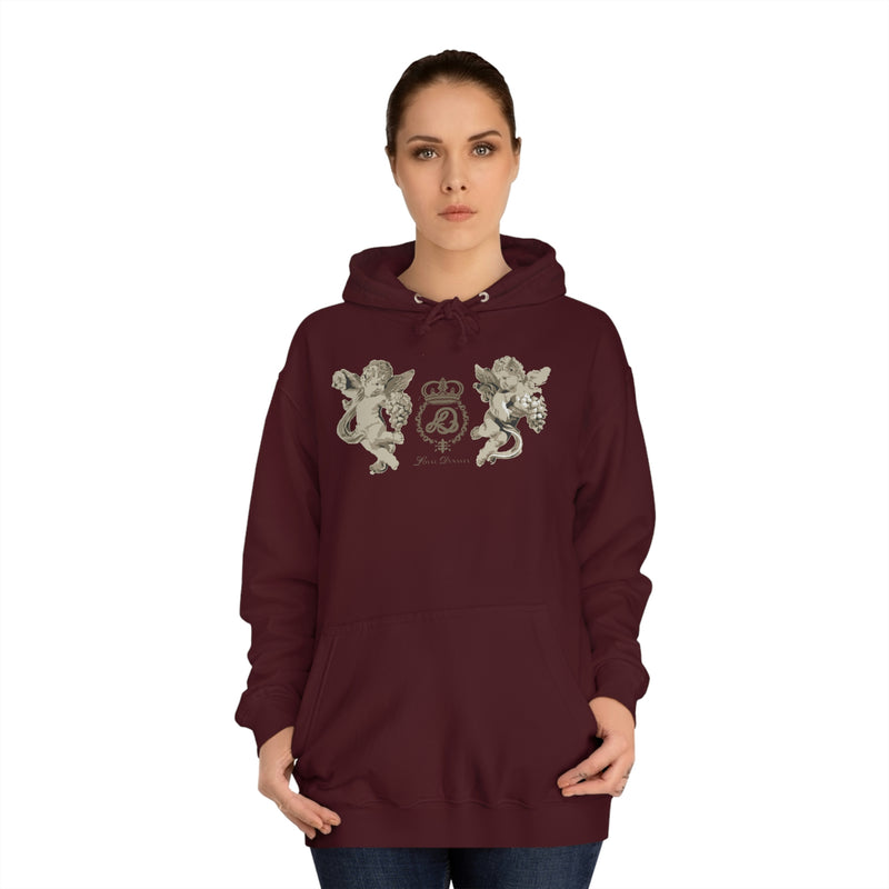 LD Guardian Angels & Crown Holder Unisex College Hoodie