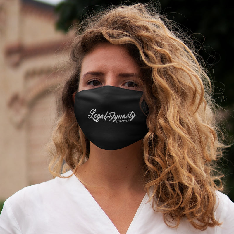 LD Script Snug-Fit Polyester Face Mask