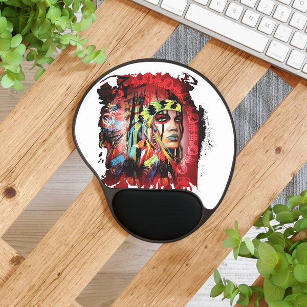 Loyal Tribe Mouse Pad With Wrist Rest