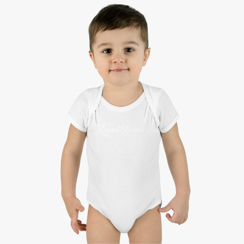 LD Script Infant Baby Rib Bodysuit