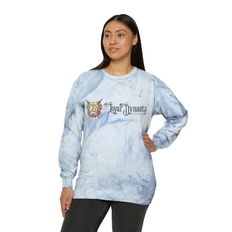 LD K.I.N.G Unisex Color Blast Crewneck Sweatshirt