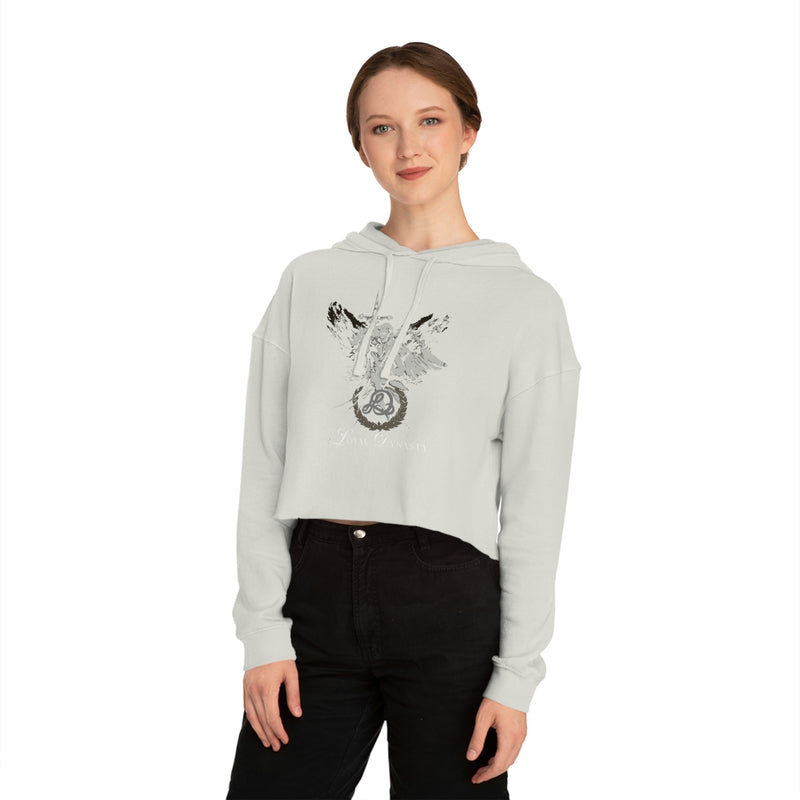 LD Shield of Honor Women’s Cropped Hooded Sweatshirt