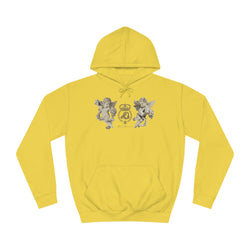 LD Guardian Angels & Crown Holder Unisex College Hoodie