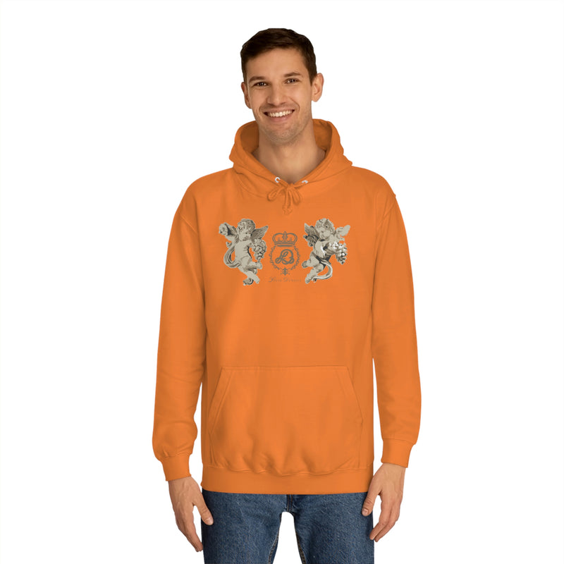 LD Guardian Angels & Crown Holder Unisex College Hoodie